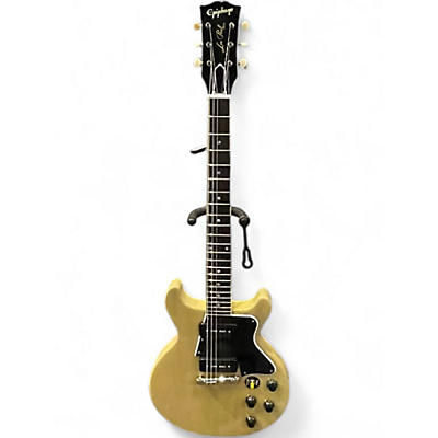 Used 2025 Epiphone Les Paul Special Double Cutaway TV Yellow Solid Body Electric Guitar
