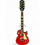 Used 2025 Epiphone Les Paul Standard Electric Guitar Cardinal Red Solid Body Electric Guitar Cardinal Red