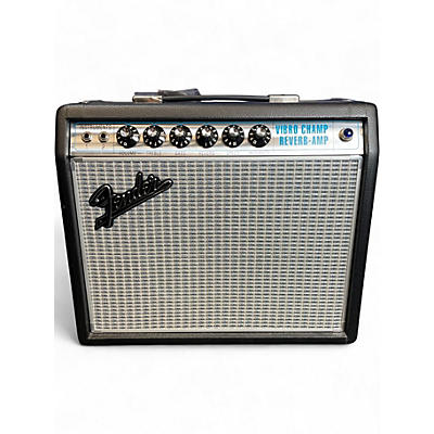 Used 2025 Fender 1968 Custom Vibro Champ Reverb Tube Guitar Combo Amp