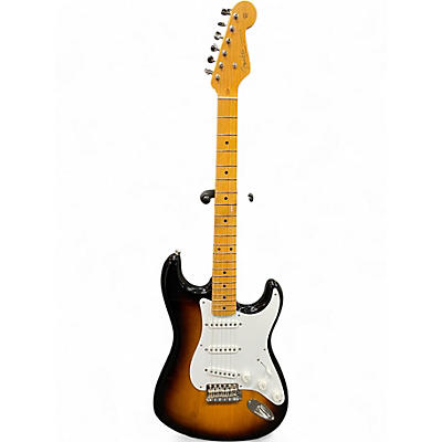Used 2025 Fender 70th Anniversary American Vintage 1954 Strat 3 Color Sunburst Solid Body Electric Guitar