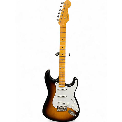 Used 2025 Fender 70th Anniversary American Vintage 1954 Strat 3 Color Sunburst Solid Body Electric Guitar 3 Color Sunburst