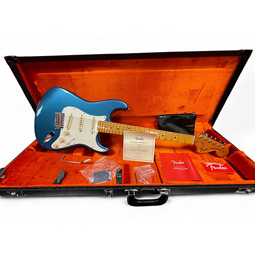 Used 2025 Fender AMERICAN VINTAGE II 1973 STRATOCASTER Lake Placid Blue Solid Body Electric Guitar Lake Placid Blue