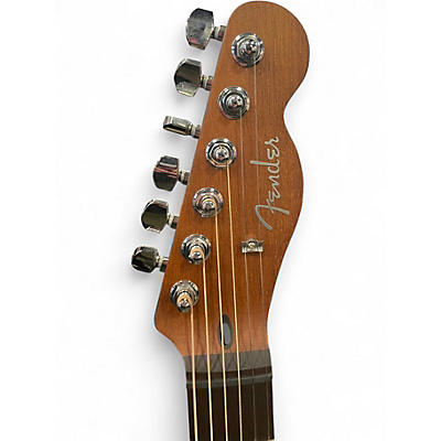 Used 2025 Fender Acoustasonic Standard Telecaster Honey Burst Acoustic Electric Guitar