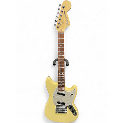 Used 2025 Fender American Performer Mustang Blonde Solid Body Electric Guitar