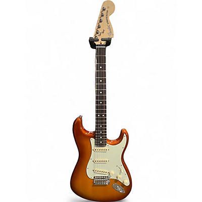 Used 2025 Fender American Performer Stratocaster SSS Honey Burst Solid Body Electric Guitar