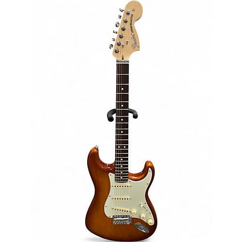 Used 2025 Fender American Performer Stratocaster SSS Honey Burst Solid Body Electric Guitar Honey Burst