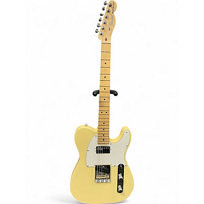 Used 2025 Fender American Performer Telecaster Hum Vintage White Solid Body Electric Guitar
