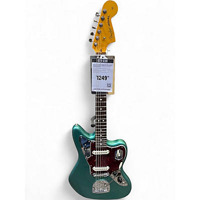Used 2025 Fender American Pro Classic Jaguar Sherwood Green Solid Body Electric Guitar