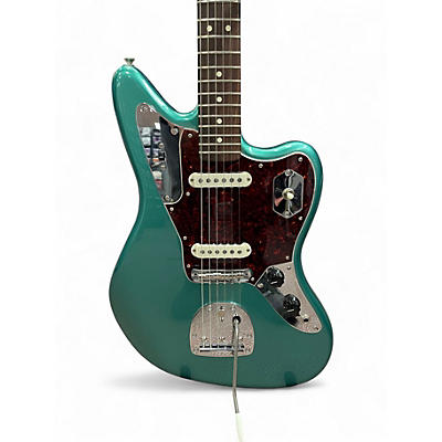 Used 2025 Fender American Professional Classic Jaguar Faded Sherwood Green Metallic Solid Body Electric Guitar