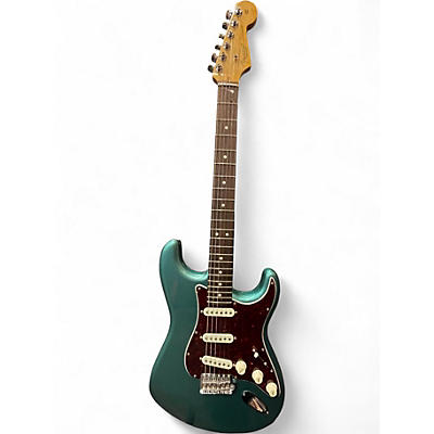 Used 2025 Fender American Professional Classic Stratocaster Faded Sherwood Green Metallic Solid Body Electric Guitar