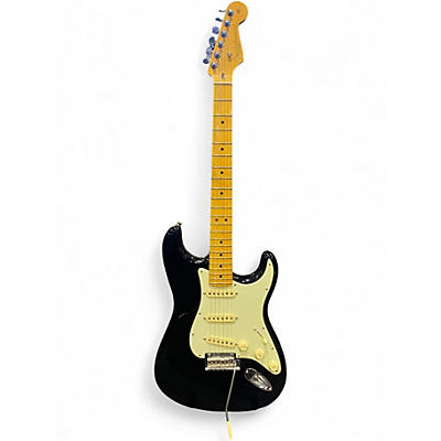 Used 2025 Fender American Professional II Stratocaster Black Solid Body Electric Guitar