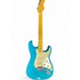 Used 2025 Fender American Professional II Stratocaster Miami Blue Solid Body Electric Guitar Miami Blue