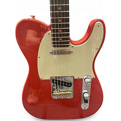 Used 2025 Fender American Professional II Telecaster GT11 Fiesta Red Solid Body Electric Guitar