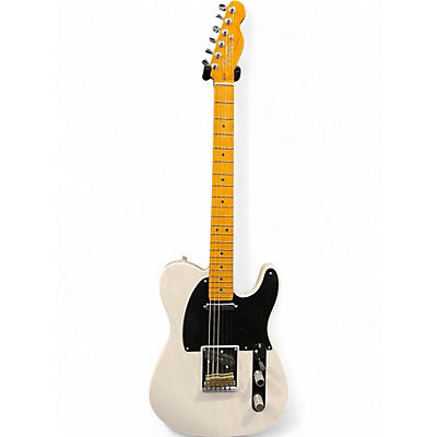 Used 2025 Fender American Ultra Luxe Vintage '50s Telecaster White Blonde Solid Body Electric Guitar