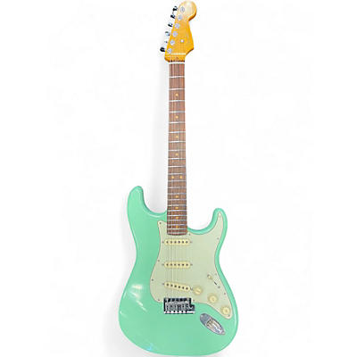 Used 2025 Fender American Ultra Luxe Vintage '60s Stratocaster Seafoam Green Solid Body Electric Guitar