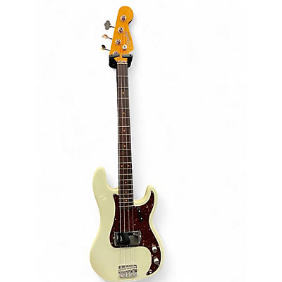 Used 2025 Fender American Vintage II '60 Precision Bass Olympic White Electric Bass Guitar