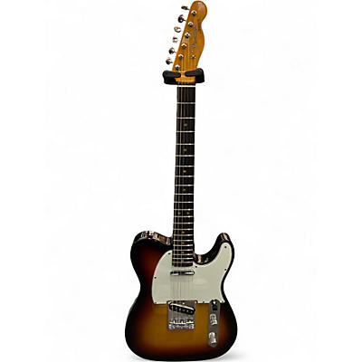 Used 2025 Fender American Vintage II Reissue 1963 Telecaster 3 Tone Sunburst Solid Body Electric Guitar