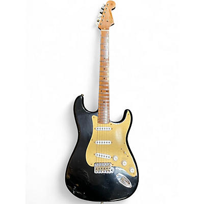 Used 2025 Fender Custom Shop 1954 Stratocaster Journeyman Relic Aged Black Solid Body Electric Guitar