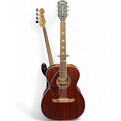 Used 2025 Fender HELL CAT Brown Acoustic Electric Guitar