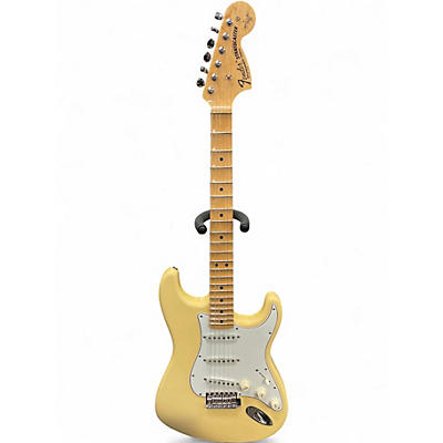 Used 2025 Fender Malmsteen Strat NOS Vintage White Solid Body Electric Guitar