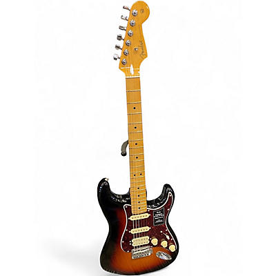 Used 2025 Fender PLAYER II MODIFIED STRATOCASTER HSS 3 Color Sunburst Solid Body Electric Guitar
