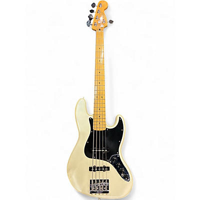 Used 2025 Fender Player II Modified Active Jazz Bass V Olympic Pearl Electric Bass Guitar