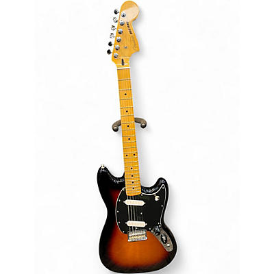 Used 2025 Fender Player II Mustang 3 Color Sunburst Solid Body Electric Guitar