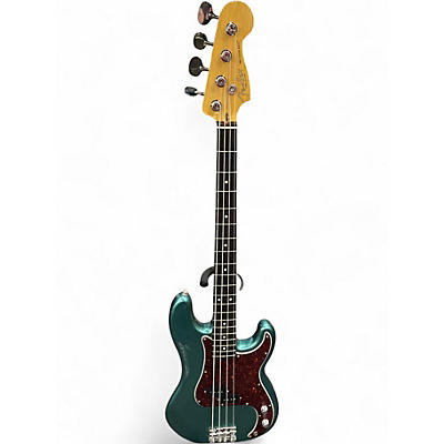 Used 2025 Fender Professional Classic Precision Sherwood Green Electric Bass Guitar
