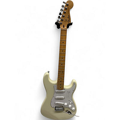 Used 2025 Fender Standard Stratocaster Olympic White Solid Body Electric Guitar