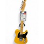 Used 2025 Fender Telecaster Yellow Solid Body Electric Guitar Yellow