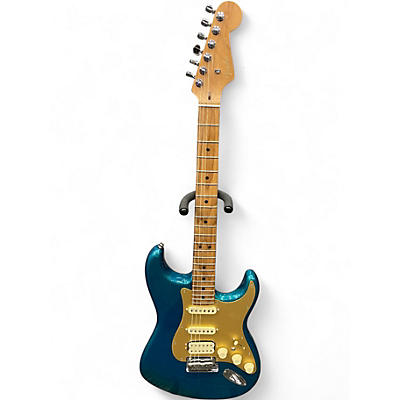Used 2025 Fender ultra ii stratocaster Blue Solid Body Electric Guitar