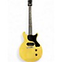 Used 2025 Gibson 1958 Les Paul Jr VOS Double Cutaway TV Yellow Solid Body Electric Guitar TV Yellow