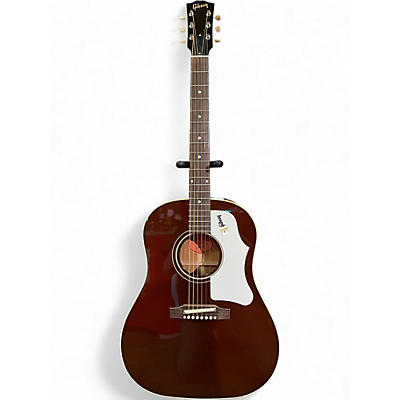 Used 2025 Gibson 1960's J-45 Wine Red Acoustic Guitar