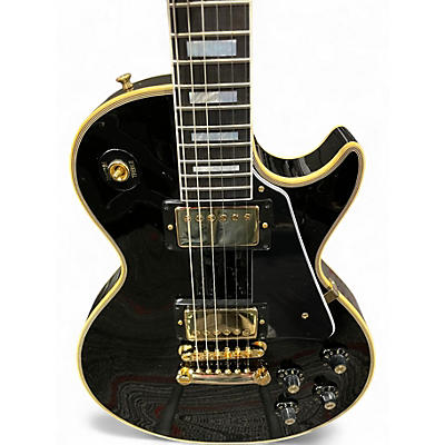 Used 2025 Gibson 1968 Les Paul Custom Reissue Black Solid Body Electric Guitar