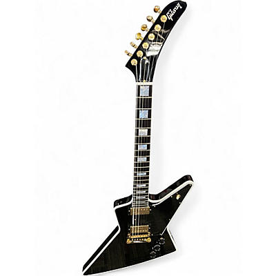 Used 2025 Gibson Explorer Custom Ebony Solid Body Electric Guitar