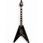 Used 2025 Gibson Flying V Custom Ebony Solid Body Electric Guitar Ebony