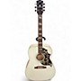 Used 2025 Gibson Hummingbird Alpine White Acoustic Electric Guitar Alpine White