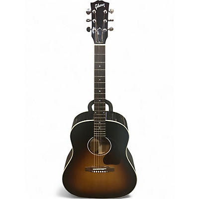 Used 2025 Gibson J45 Standard Vintage Sunburst Acoustic Electric Guitar