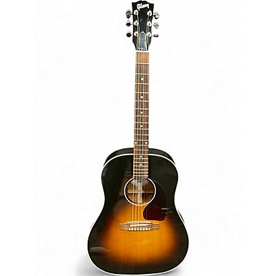 Used 2025 Gibson J45 Standard sunburst Acoustic Electric Guitar