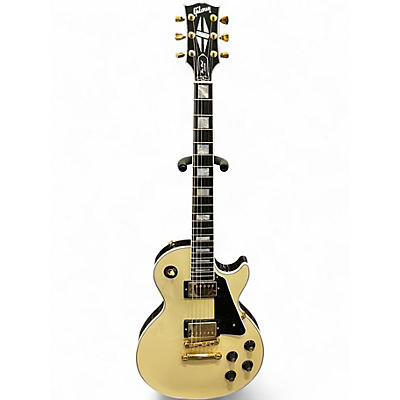 Used 2025 Gibson LES PAUL CUSTOM 70'S Buttercream Solid Body Electric Guitar