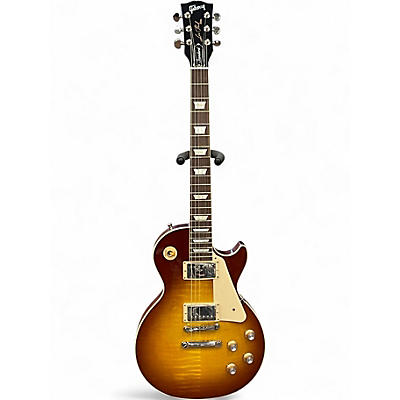 Used 2025 Gibson Les Les Paul Standard '60s Figured TopPaul Standard Iced Tea Solid Body Electric Guitar