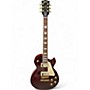 Used 2025 Gibson Les Paul Studio Wine Red Solid Body Electric Guitar Wine Red