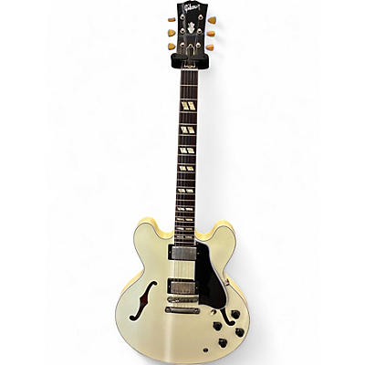 Used 2025 Gibson M2M Murphy Lab Ultra Light Aged 1959 ES345  Classic White Hollow Body Electric Guitar