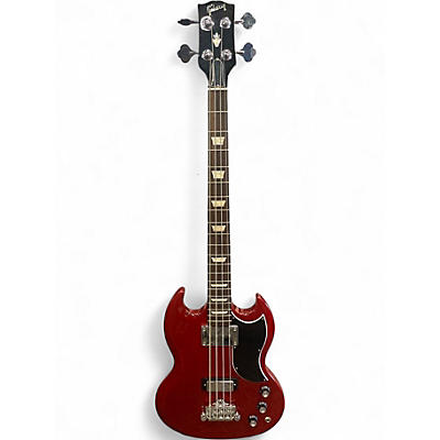 Used 2025 Gibson SG Bass Heritage Cherry Electric Bass Guitar