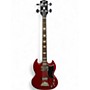 Used 2025 Gibson SG Bass Heritage Cherry Electric Bass Guitar Heritage Cherry