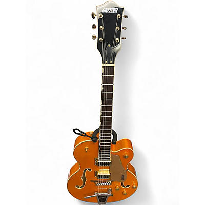 Used 2025 Gretsch Guitars G5428TG Orange Hollow Body Electric Guitar