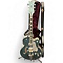 Used 2025 Gretsch Guitars G6136T Platnium Turquoise Hollow Body Electric Guitar Turquoise