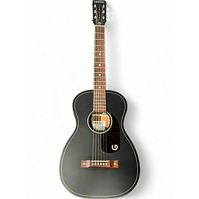 Used 2025 Gretsch Guitars Jim Dandy Deltoluxe Parlor Black Top Acoustic Guitar