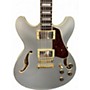 Used 2025 Ibanez AS73G MOONSTONE SILVER Hollow Body Electric Guitar MOONSTONE SILVER