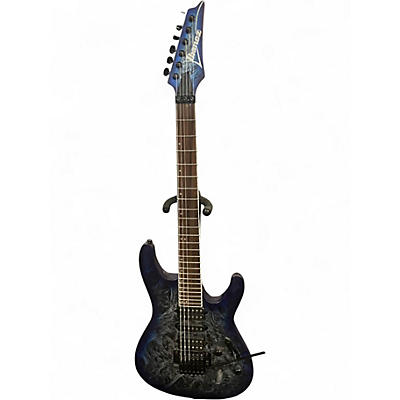 Used 2025 Ibanez S770CZM Cosmic Blue Frozen Matte Solid Body Electric Guitar